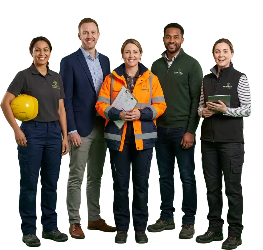 Industrial workforce representing occupational health services in Ellesmere Port manufacturing sector